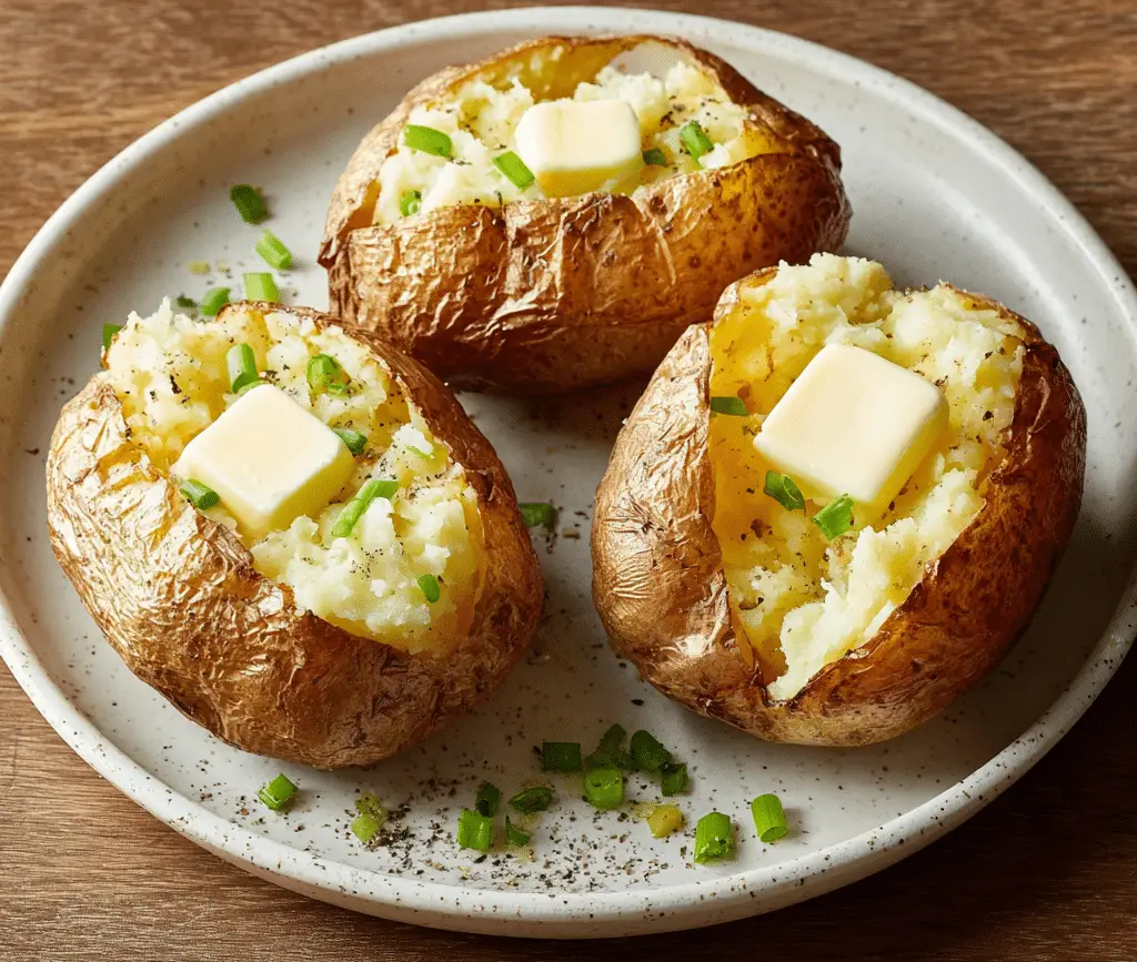 Perfect Air Fryer Baked Potatoes Recipe 4 Perfect Air Fryer Baked Potatoes Recipe + Video Recipe