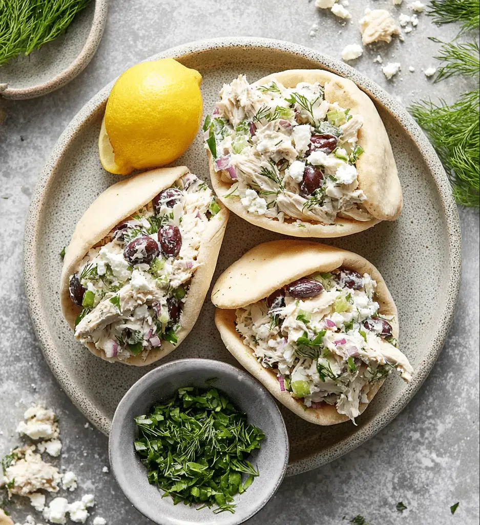 Tzatziki Chicken Salad Recipe