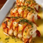 CREAMY GARLIC BUTTER LOBSTER TAILS Recipe