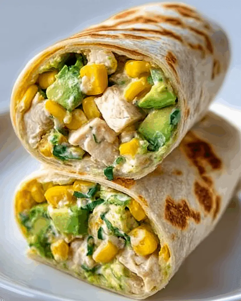 Chicken Avocado Ranch Burritos Recipe