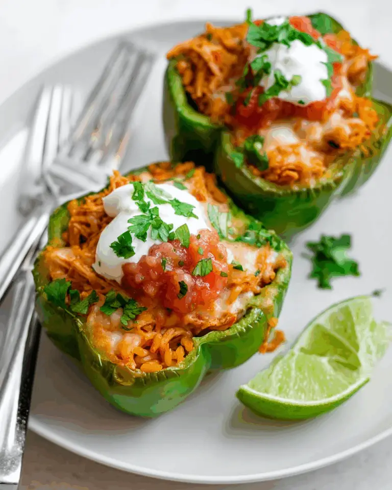 Chicken Stuffed Peppers Recipe