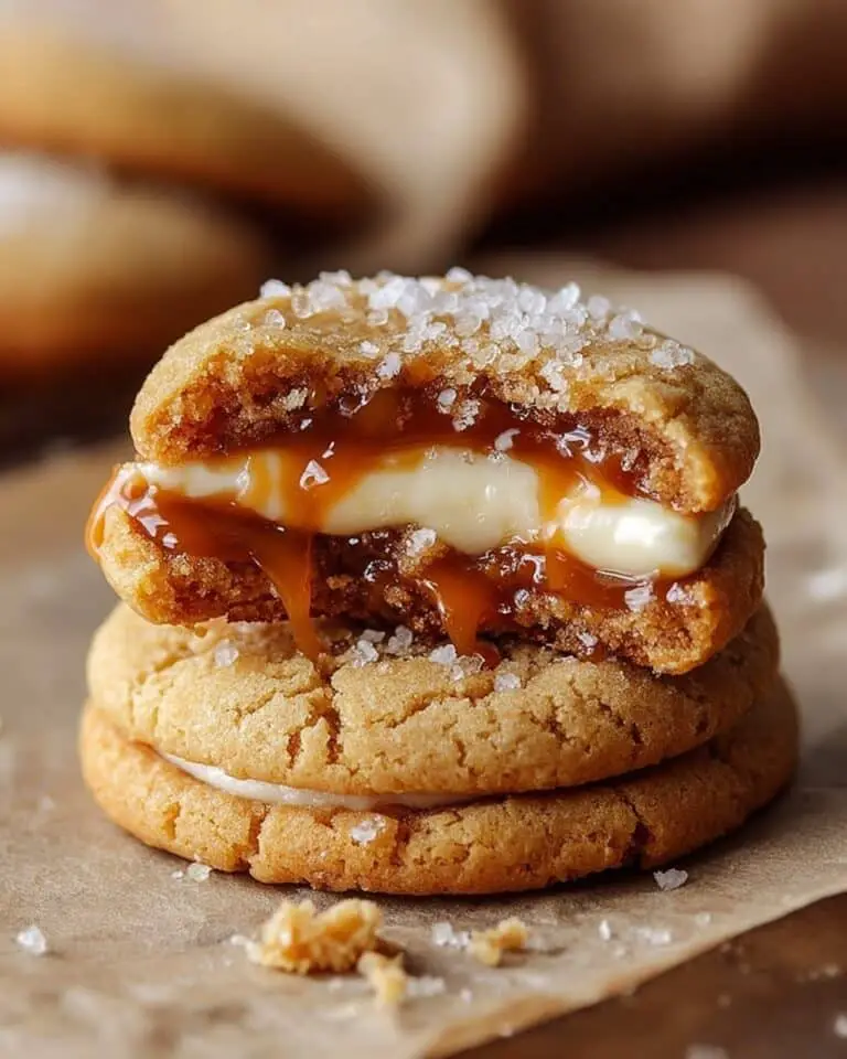 Caramel Cheesecake Cookies Recipe
