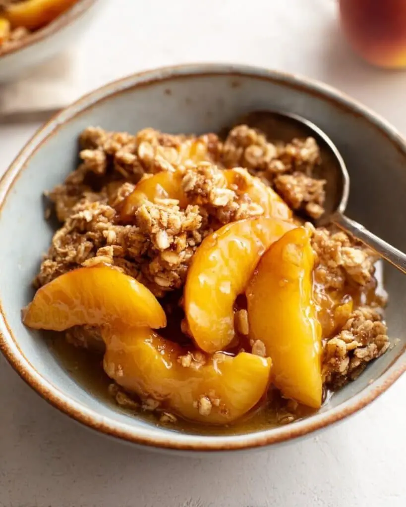 Peach Crisp Recipe