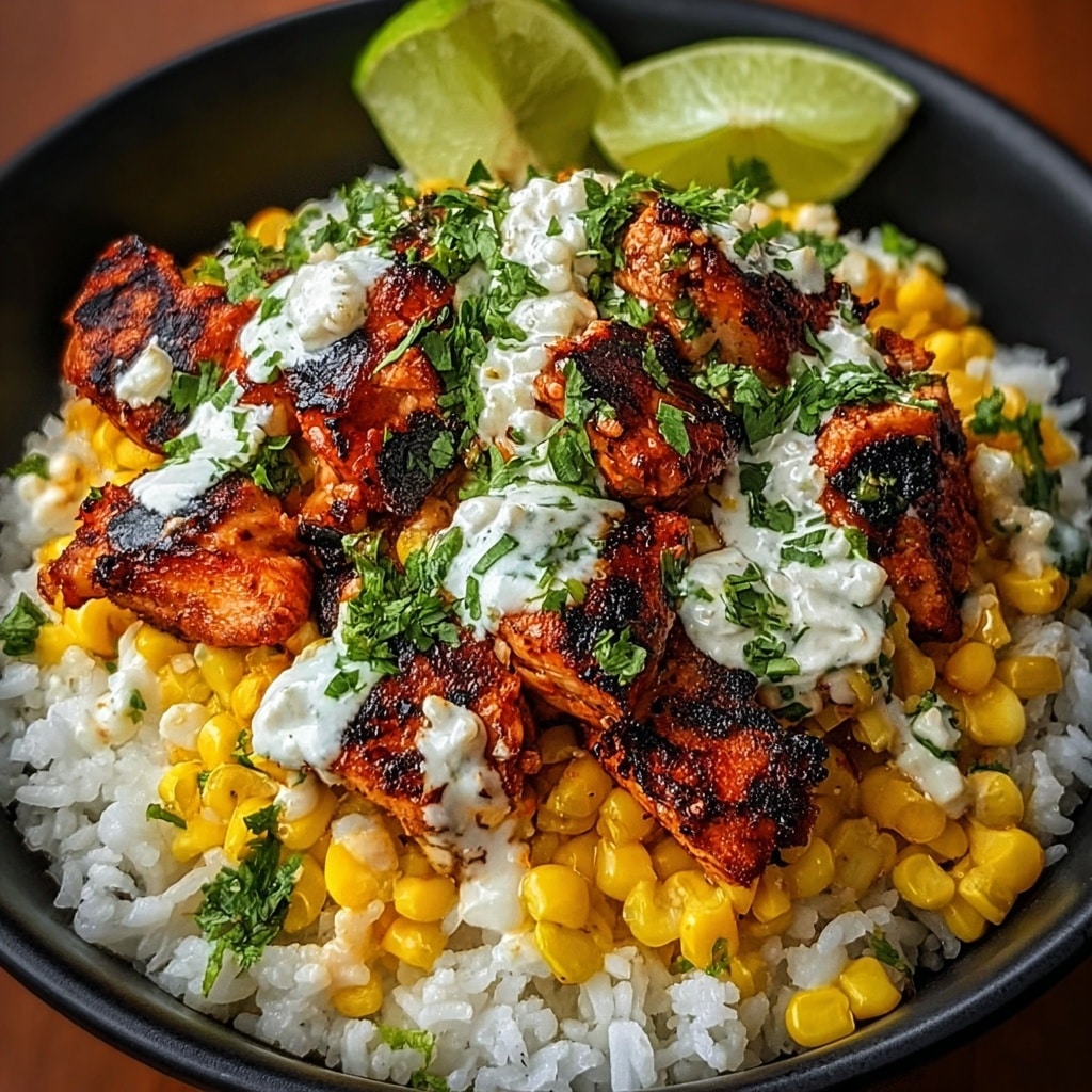Street Corn Chicken Bowl: A Flavorful & Easy Recipe - Recipe Image