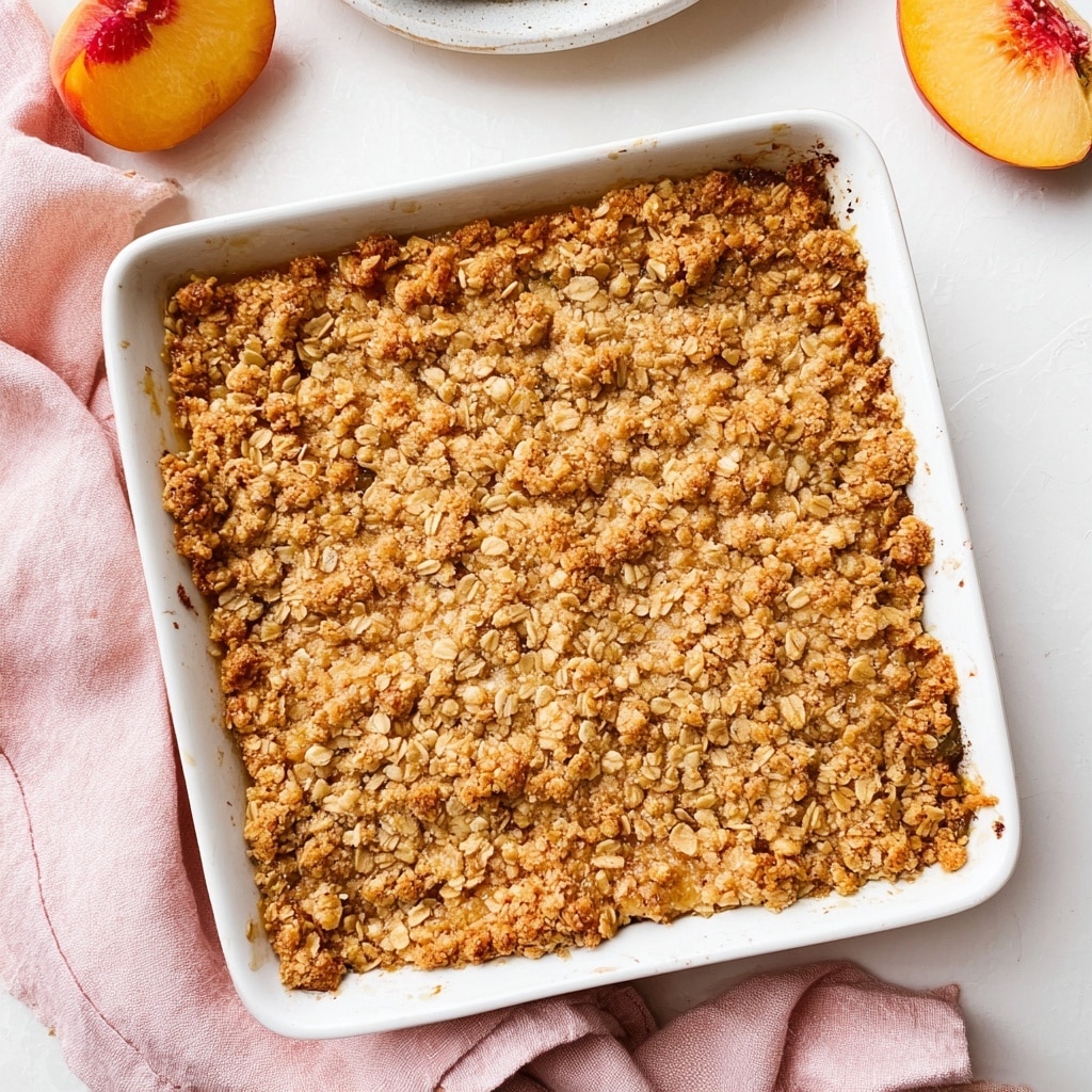 Peach Crisp Recipe - Recipe Image