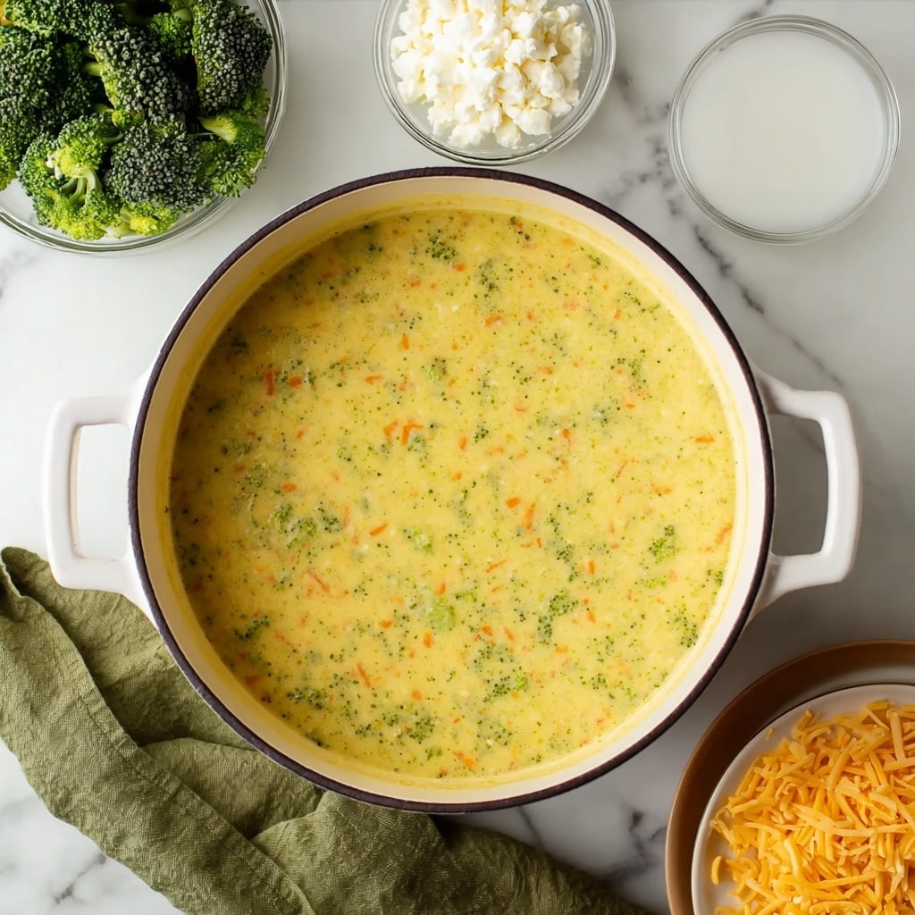 HIGH PROTEIN BROCCOLI CHEDDAR SOUP Recipe - Recipe Image
