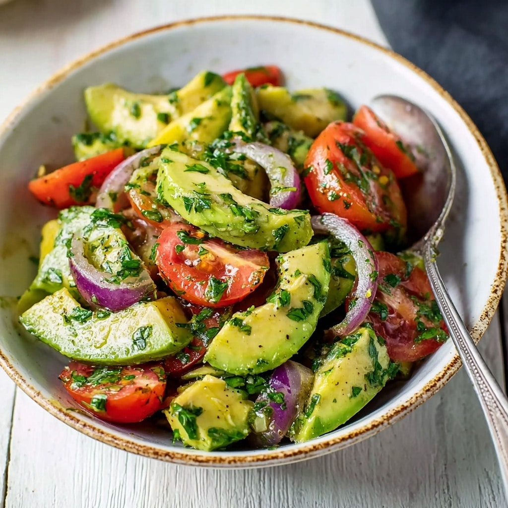 TOMATO AVOCADO SALAD RECIPE - Recipe Image