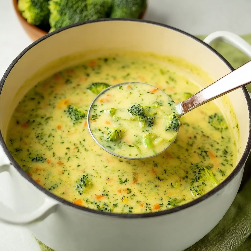HIGH PROTEIN BROCCOLI CHEDDAR SOUP Recipe - Recipe Image
