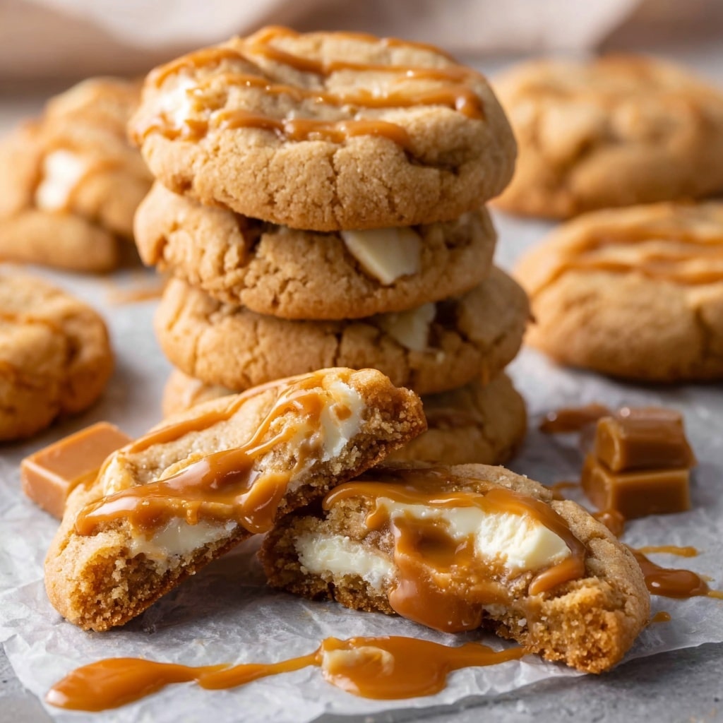 Caramel Cheesecake Cookies Recipe - Recipe Image