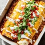 GROUND BEEF ENCHILADAS Recipe