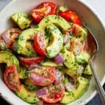TOMATO AVOCADO SALAD RECIPE