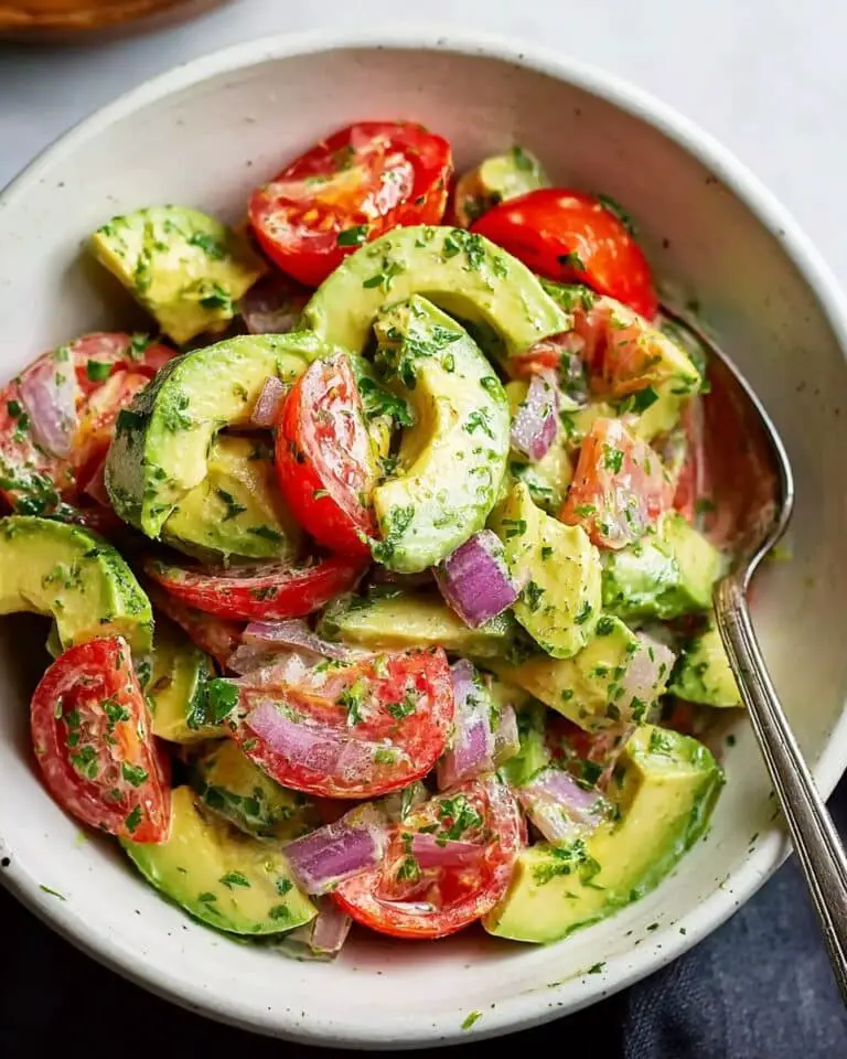 TOMATO AVOCADO SALAD RECIPE