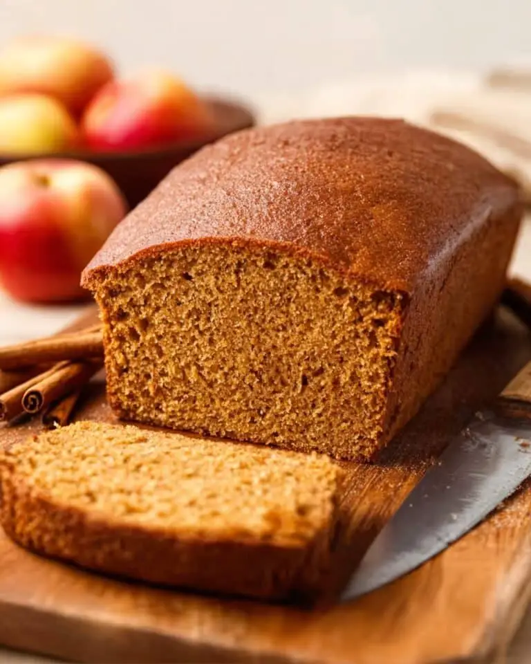 Never knew applesauce made bread this good! Recipe