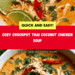 Crockpot Thai Coconut Chicken Soup Recipe
