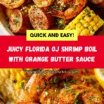 Small Batch Florida OJ Shrimp Boil Ingredients Recipe