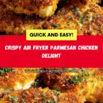 Air Fryer Parmesan Crusted Chicken Recipe