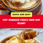 Easy Homemade French Onion Soup Recipe