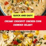 Crockpot Chicken Corn Chowder Recipe