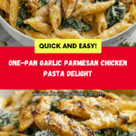 Garlic Parmesan Chicken Pasta Recipe