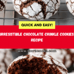 Chocolate Crinkle Cookies Recipe