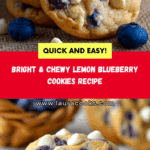 Easy Lemon Blueberry Cookies Recipe