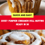 Pumpkin Cinnamon Roll Muffins (Easy & Gooey Treat) Recipe