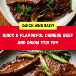 Chinese Beef and Onion Stir Fry Recipe