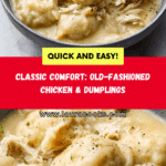 Old-Fashioned Chicken and Dumplings Recipe