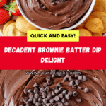 Brownie Batter Dip Recipe