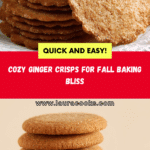 Mom’s Ginger Crisps Cookies Recipe