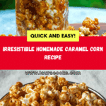 Caramel Corn – – Don't LOSE this recipe