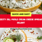 TANGY DILL PICKLE CREAM CHEESE SPREAD Recipe
