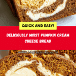 Pumpkin Cream Cheese Bread Recipe