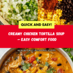 Creamy Chicken Tortilla Soup Recipe