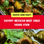 Mexican Beef Chile Verde Recipe is a must-try dish! Recipe