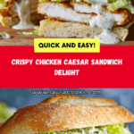 Crispy Chicken Caesar Sandwich Recipe