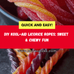 Homemade Kool-Aid Licorice Ropes Recipe