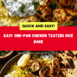 Easy Chicken Tzatziki Rice Bake Recipe