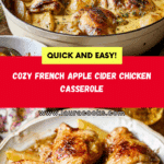 French Chicken Casserole a la Normande Recipe