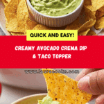 Avocado Crema Recipe