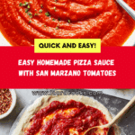 Homemade Pizza Sauce Recipe