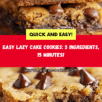 Lazy Cake Cookies Recipe