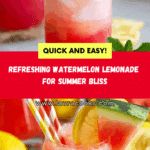 Watermelon Lemonade Recipe