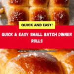 Small Batch Dinner Rolls Recipe