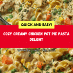 Creamy Chicken Pot Pie Pasta Recipe