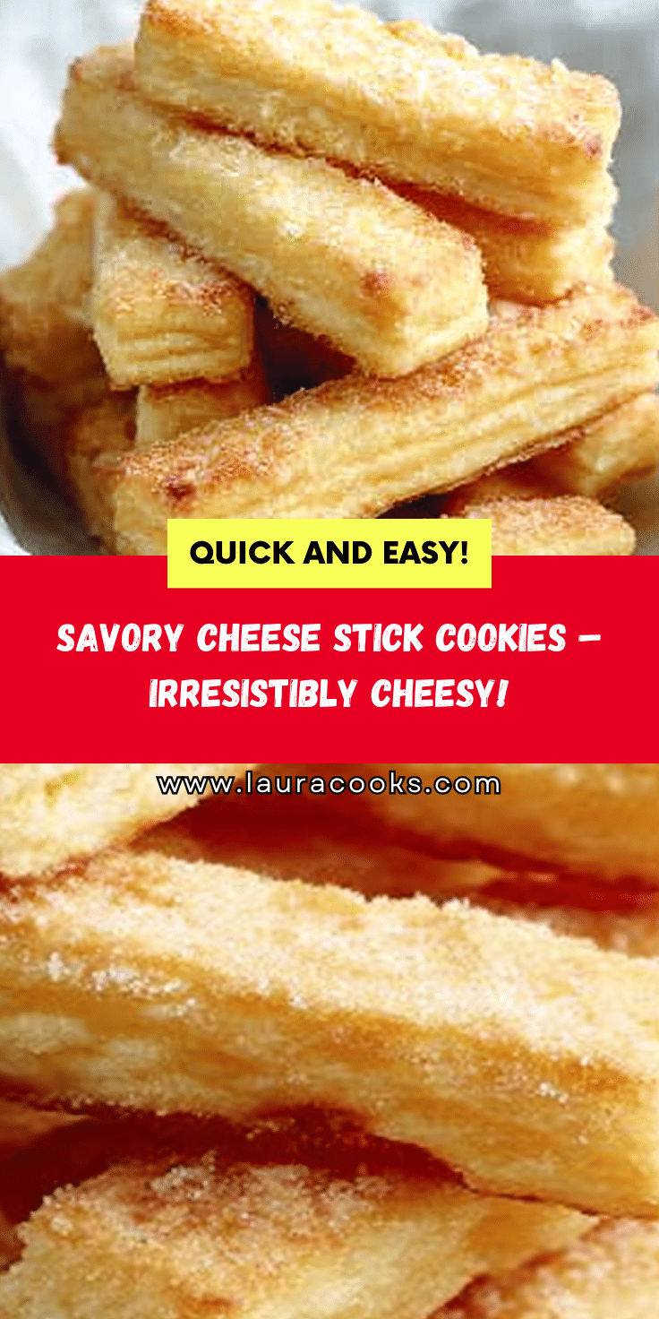 Cheese Stick Cookies: Savory Cheddar Delight Recipe