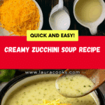 CREAMY ZUCCHINI SOUP Recipe