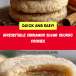 Cinnamon Sugar Churro Cookies Recipe