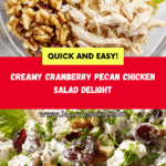 The Best Cranberry Pecan Chicken Salad Recipe
