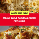 Garlic Parmesan Chicken Pasta Bake Recipe